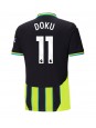 Manchester City Jeremy Doku #11 Gostujuci Dres 2024-25 Kratak Rukavima